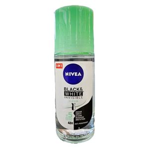  Black & White Invisible Clean by Nivea for Women - Anti-Perspirant Roll-On, 50 ml 