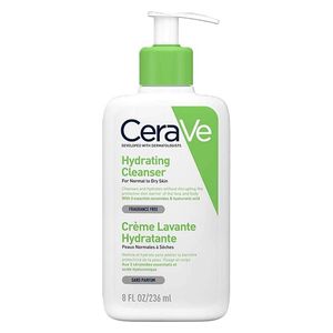  CeraVe Hydrating Cleanser - gently cleanses normal to dry skin while maintaining hydration, 236 ml 
