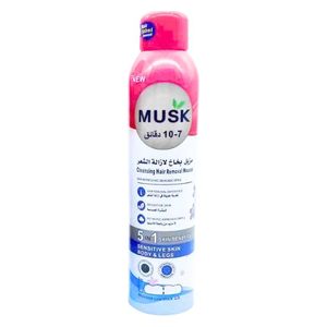 MUSK Hair Removal Spray - removes hair easily for sensitive skin, 300 ml