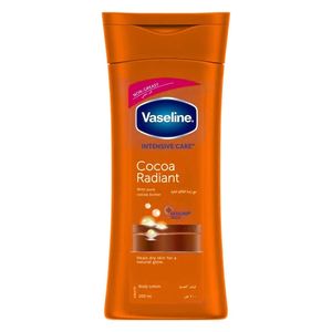  Vaseline Intensive Care Cocoa Body Lotion - Moisturizes skin and adds softness and radiance, 200 ml 
