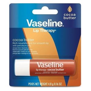  Vaseline Lip Therapy Cocoa Butter Lip Balm - Deeply moisturizes lips and protects them from dryness, 4.8 g 