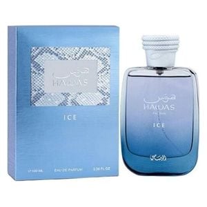  Hawas Ice by Rasasi for Men - Eau de Parfum, 100 ml 