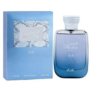  Hawas Ice by Rasasi for Men - Eau de Parfum, 100 ml 
