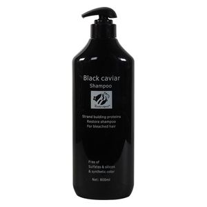  بيوتي ليجند شامبو بالكافيار الأسود - يرمم وينعم الشعر التالف والمتعب، 800 مل 