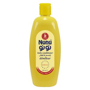  Nunu Baby Hair Conditioner - Detangles and adds softness and natural shine, 400 ml 