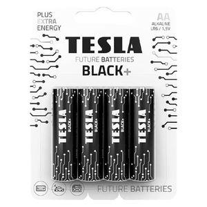  Tesla - Alkaline Batteries BLACK+ - AA - LR6 1.5V - 4 pcs 