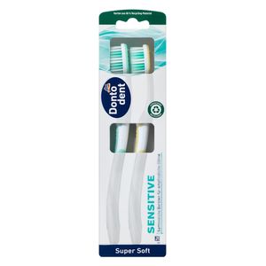  Dontodent Sensitive Toothbrush - ultra soft bristles for gentle cleaning of sensitive teeth and gums, 2 pcs 