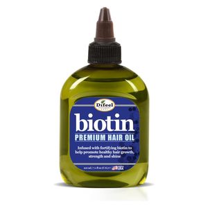  Difeel Biotin Premium Hair Oil - strengthens, nourishes, and adds shine, 210 ml 
