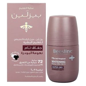 Beesline Whitening Roll On Deodorant Soft Powder 50 ml