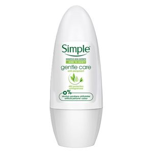  Gentle Care by Simple for Women - Antiperspirant Roll-On, 45 ml 