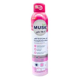 MUSK Hair Removal Spray - removes hair easily for normal skin, 300 ml.