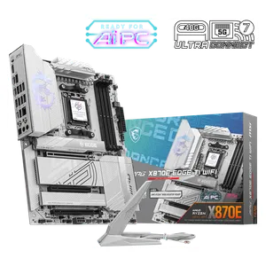  MSI MPG X870E Edge Ti WiFi - Motherboard - Up To 256GB Memory Support - White 
