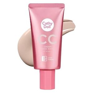  Cathy Doll Speed White CC Cream - SPF 50 evens skin tone and gives a natural look, 01 Light Beige 