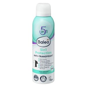  Balea 5 in 1 Protection Antiperspirant Spray - Provides effective long-lasting protection and freshness, 200 ml 