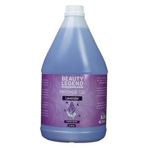 بيوتي ليجند زيت الجسم بخلاصة اللافندر - زيت مساج للعناية بالجسم، 3.78 لتر