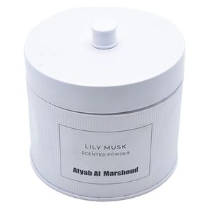 اطياب المرشود باودر للجسم بالمسك والزنبق 170 غم