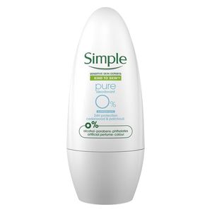  Simple Pure by Simple for Women - Antiperspirant Roll-On, 45 ml 
