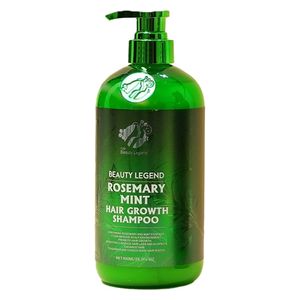  بيوتي ليجند شامبو إكليل الجبل والنعناع - ينشط فروة الرأس ويعزز نمو الشعر، 800 مل 