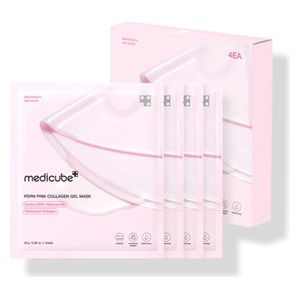  Medicube PDRN Collagen Gel Face Mask - Firms and hydrates skin, 4 pcs 