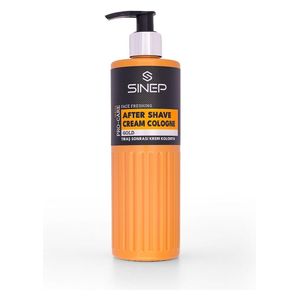  SINEP Gold After Shave Cologne Cream - soothes and moisturizes skin after shaving, 400 ml 