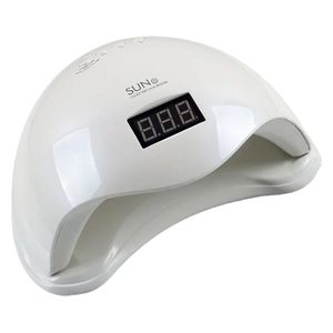  SUNUV LED/UV Nail Lamp - fast gel polish curing with professional results, White 