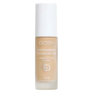  Gosh Hydramatt Foundation - provides natural coverage with hydration - 006 Medium Light, 30 ml 