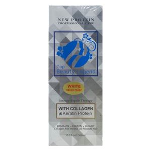 Beauty Legend New Protein Keratin White - Treats & Repairs Damaged, Dry, Dull Hair, 300 ml
