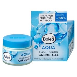 Balea Aqua Hydrating Face Cream Gel - Provides intensive and long-lasting hydration for dehydrated skin, 50 ml 