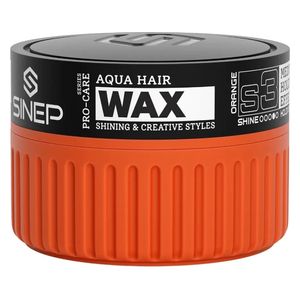  Sinep Aqua S3 Hair Wax - medium hold with natural shine, 150 ml 