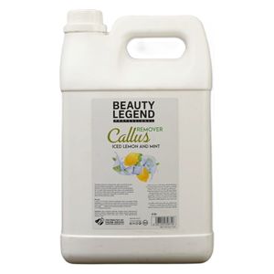 بيوتي ليجند مزيل مسامير القدم - يزيل الجلد الميت والخشن من كعب القدم، 4 لتر