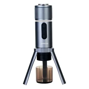  Lepresso LPPECFFMGY - Portable Espresso Maker - Grey 
