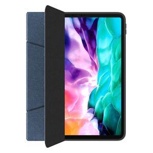  Green Lion Leather Case for iPad 10.2-inch - Multi-Angle Folding Design - Pen Holder - Blue 