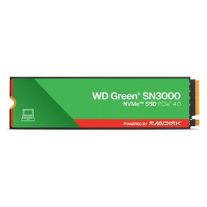  WD Green SN3000 Internal Hard Drive - M.2 2280 MB - NVMe Gen4x4 Technology - 1TB 