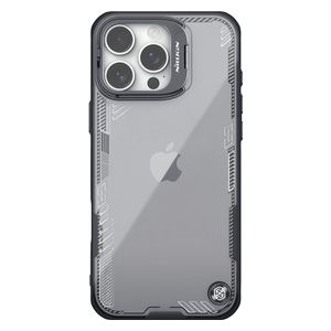  Nillkin 3938 Case - iPhone 16 Pro Max - Anti-yellowing with Built-in Stand - Black 