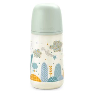  Suavinex Baby Bottle - Blue - 270 ML - 3months and above 