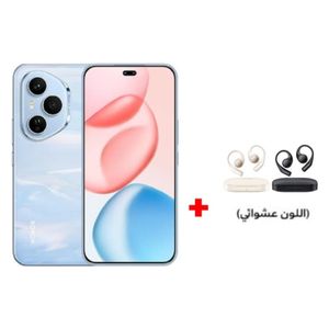  هونر 400 برو 5G - دبل سيم - 512/12 كيكابايت - 6.7 انج - اموليد 120 هيرنز - سنابدراجون 8 الجيل الثالث (4 نانومتر) - بحجم بطارية 6000 ميلي امبير + هونر إيربودز أوبن 