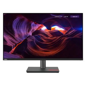  Lenovo 31.5-inch 63D1RAT1UK Monitor - 4K Resolution - 60Hz Refresh Rate - 100W Thunderbolt 4 Port 