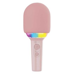  Green Lion Kids Karaoke Microphone - Bluetooth V5.3 - RGB - 1200mAh - Pink 