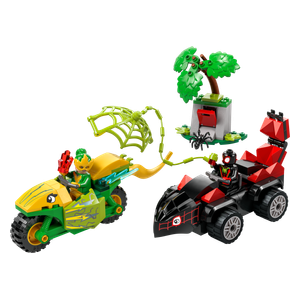  LEGO Spidey Spin & Electro Dinosaur Chase 11198 - Adventure Figure - 124 Pieces for Kids 