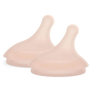  Suavenix Natural Silicone Nipple - Two pieces 