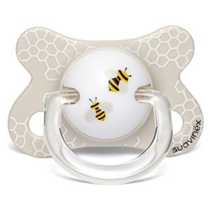Suavinex Baby Pacifier  - White - 2-4M