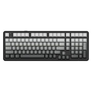  كيبورد ميكانيكي أتاك شارك X98 - حجم كامل 102 مفتاح - وضع ثلاثي - تصميم Gasket Mount - مفاتيح Blueberry Linear - قابلة للتبديل Hot-Swap - بطارية 4000mAh - إضاءة ار جي بي - كيب كابس PBT 