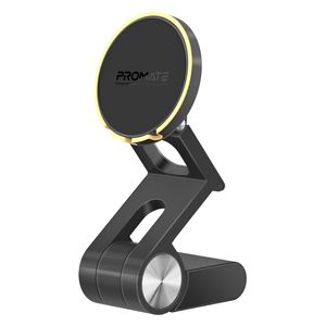 حامل هاتف مغناطيسي بروميت - متوافق مع ماك سيف - قابل للتمديد والطي - اسود