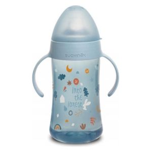 Suavinex Feeding Bottle - 270ml - Blue - 4 months and above