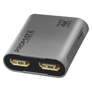  Promate HDMI Splitter - 60Hz - 4K - Black 
