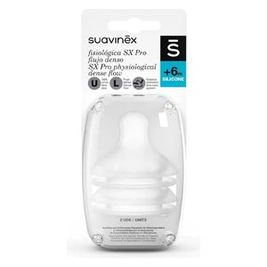  Suavinex Feeding Nipple - 6-9m - Two pieces 