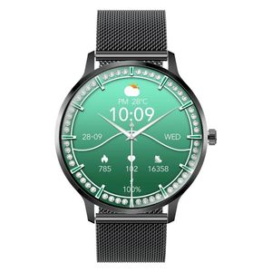 ساعة ذكية بروميت - اتصال بلوتوث - شاشة 1.32 انج - اموليد - 200 مللي أمبير - أسود