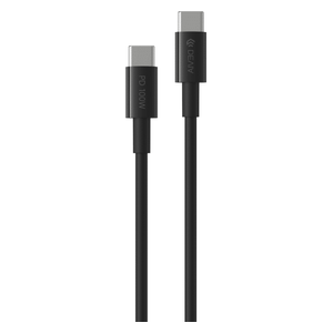  Devia USB-C to USB-C Cable - 100W - 1.5m - Black 