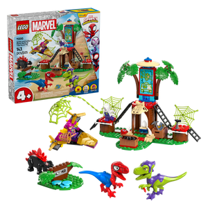  LEGO Marvel Spidey Battle: Spidey and Gobie in the Treehouse 11200 - 143 Pieces for Kids 