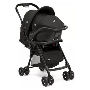  جوي عربة أطفال -  مقعد سيارة - اسود 